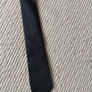 Prada Black Polka Dot Tie